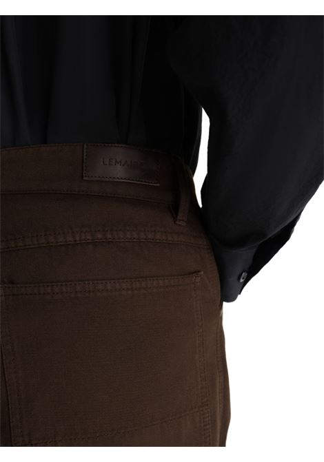 wide pants man cacao LEMAIRE | PA1306 LD1067BR423